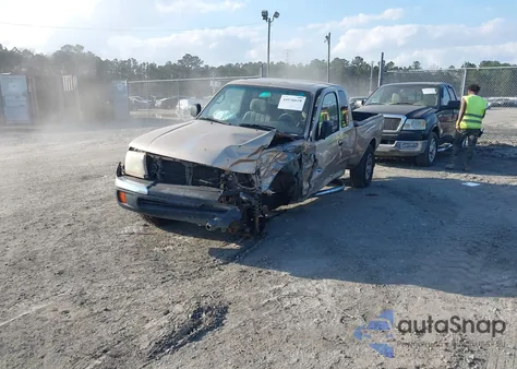 2000 Toyota Tacoma Prerunner V6 из США, поврежденный, VIN 4TASN92N0YZ681691